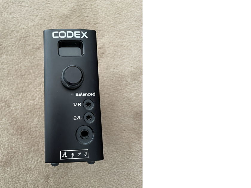 Ayre codex dac for sale store