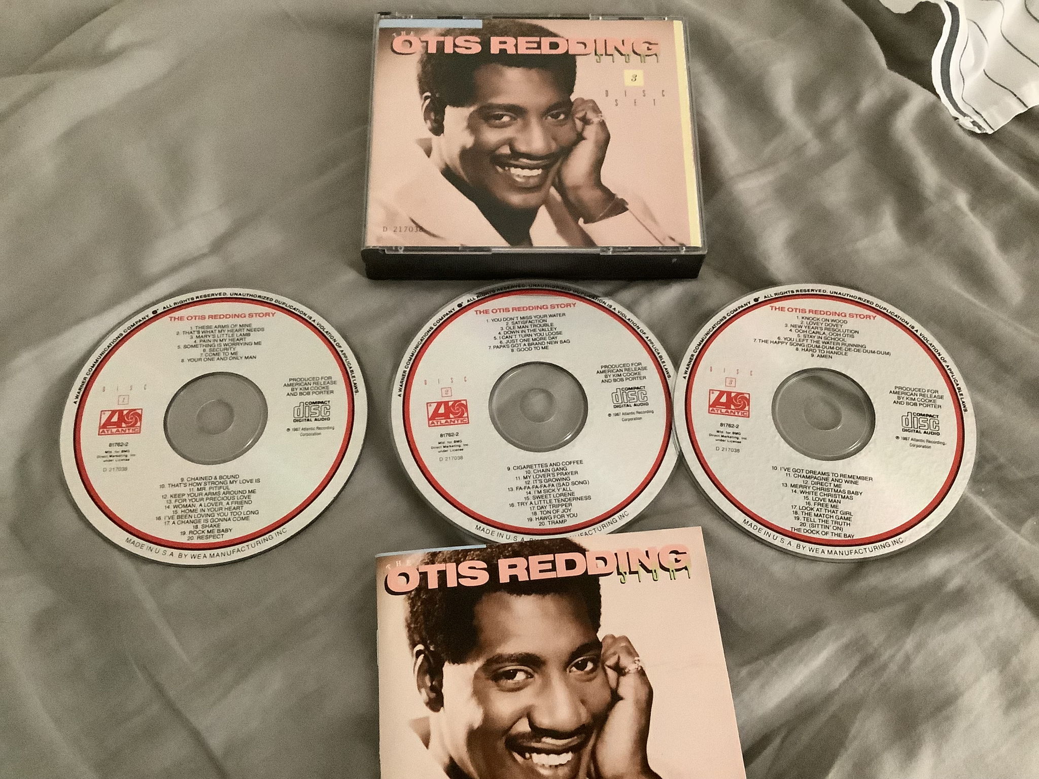 Otis Redding Atlantic Records 3 CD Set   The Otis Reddi...