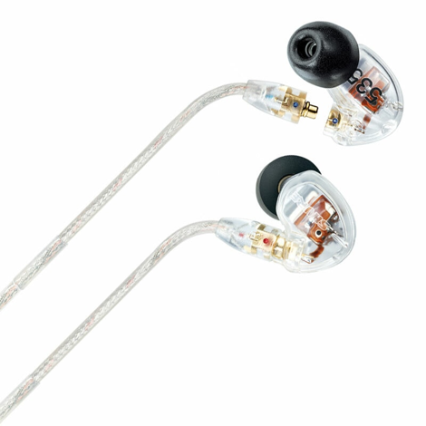Shure SE535 In-Ear Monitors; IEM Headphones; Clear (New...