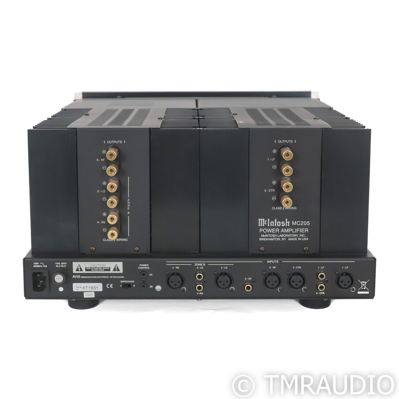 McIntosh MC205 Five Channel Power Amplifier (63802) 5