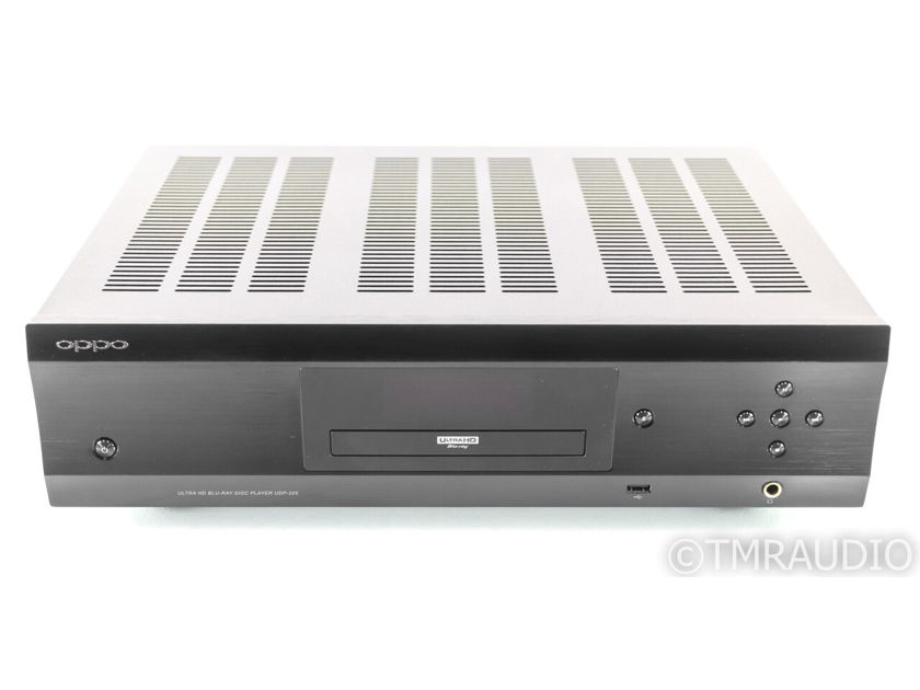 Oppo UDP-205 4K Ultra HD Universal Blu-Ray Player; UDP205; Black; Remote (30021)