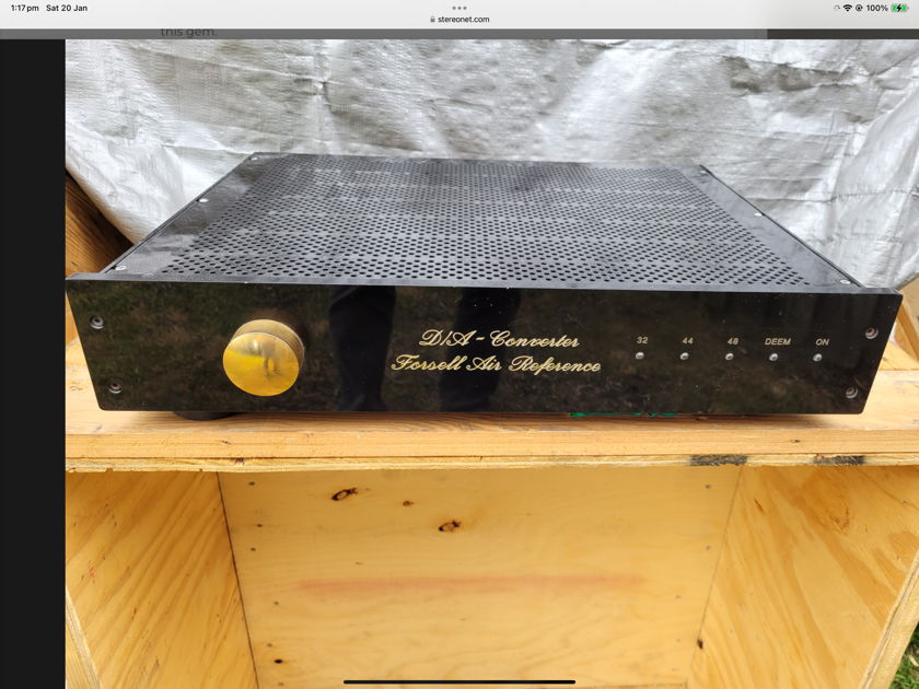 Dr Forsell Air Reference MkII DAC MK11
