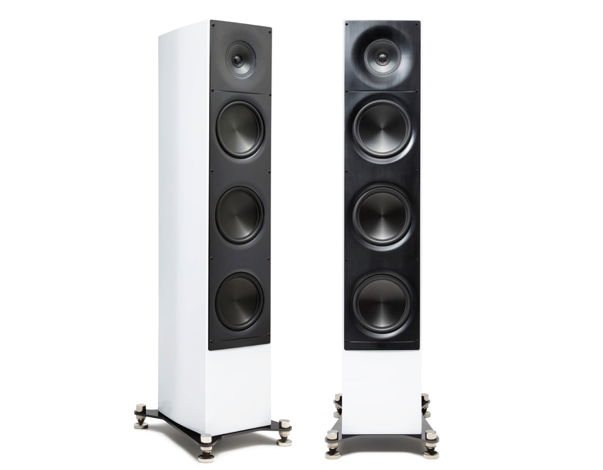 Elac Adante AF61 pair. Gloss white. Like new demo. Outs...