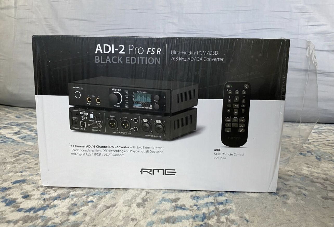 RME RME ADI-2 PRO FS R Black Edition AD/DA Converter