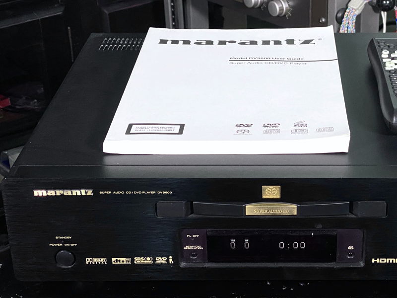 Marantz DV-9600 Super Audio CD/DVD Player For Sale