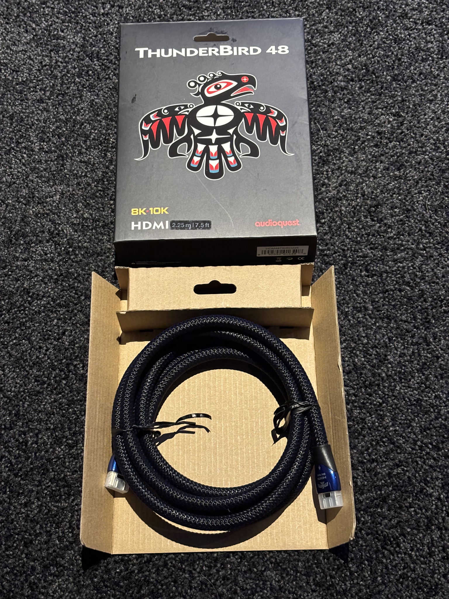 AudioQuest Thunder Bird 48 HDMI 2.25M HDMI Cables Retai... 2