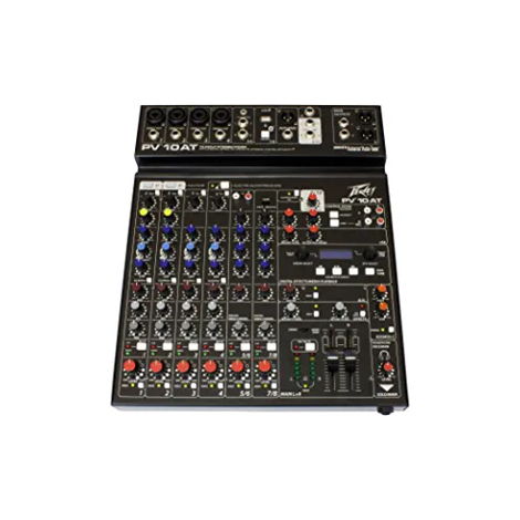 Peavey PV 10 AT 10 Channel Compact Mixer PEV03612610
