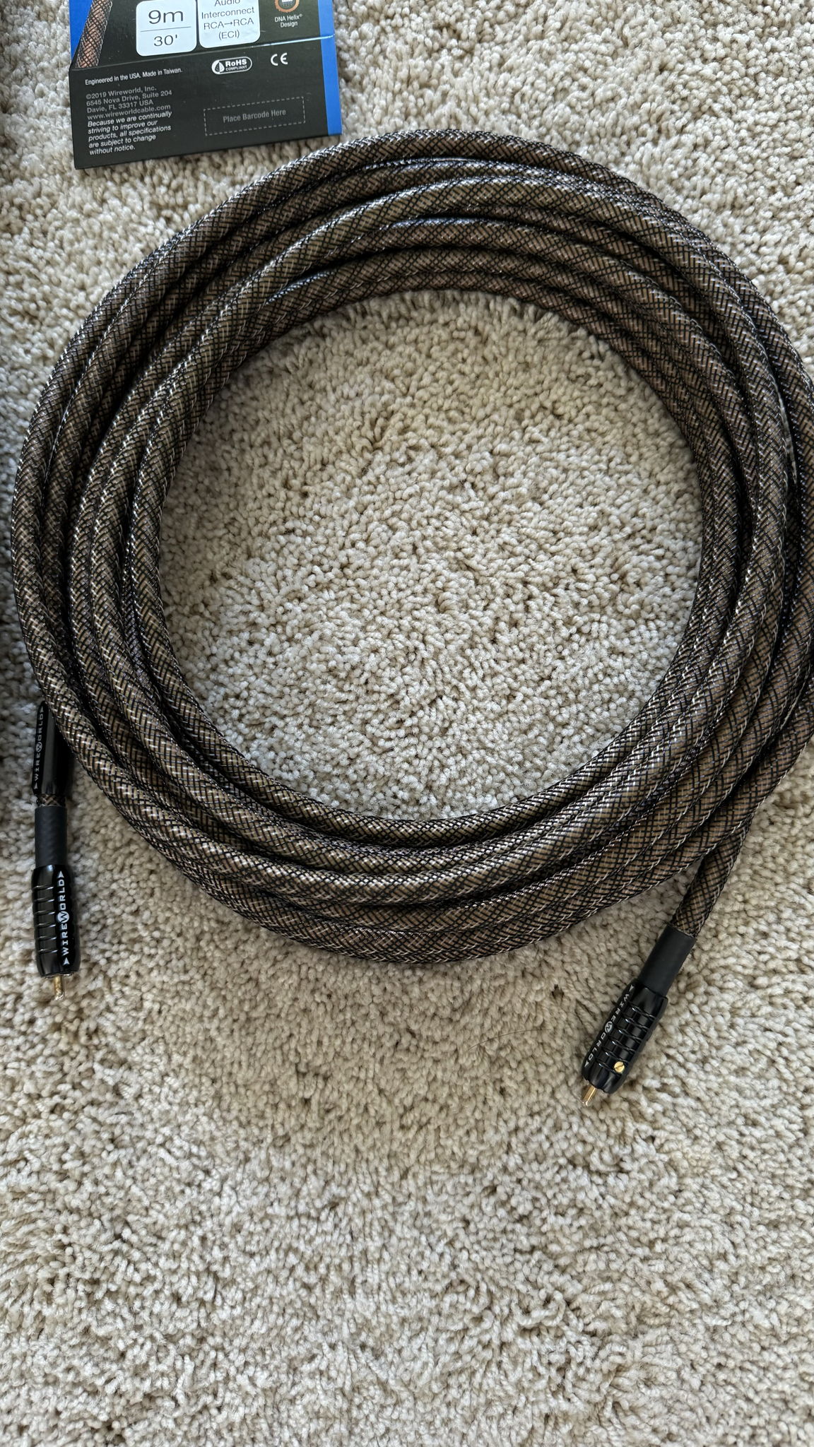 Wireworld Eclipse 8 RCA Interconnect 9.0m 4