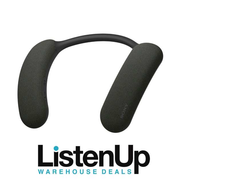 Sony BRAVIA Theater U Wearable TV Speaker - 360 Spatial Sound - Built-In Mic