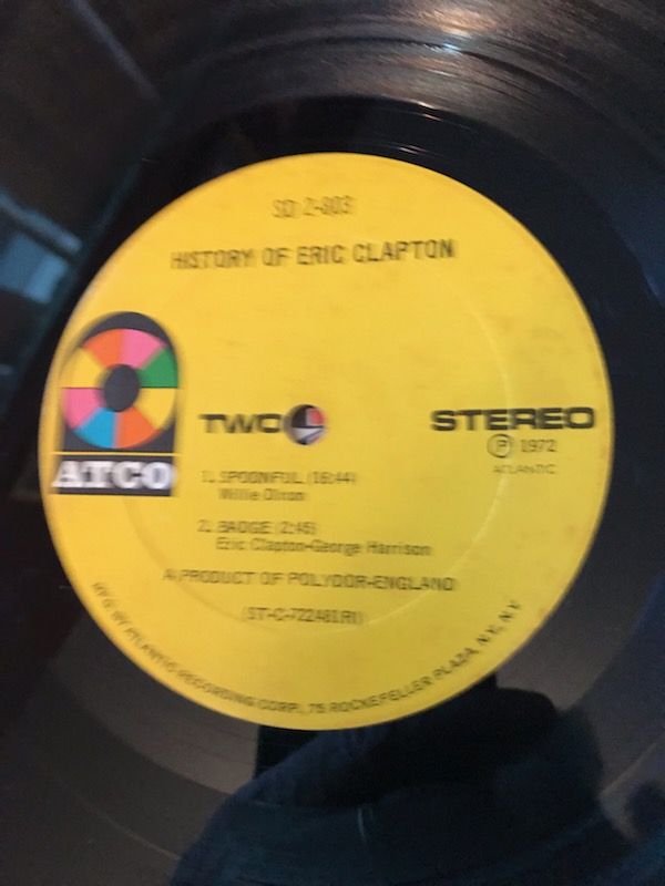 ERIC CLAPTON "History Of ERIC CLAPTON ERIC CLAPTON "His... 7