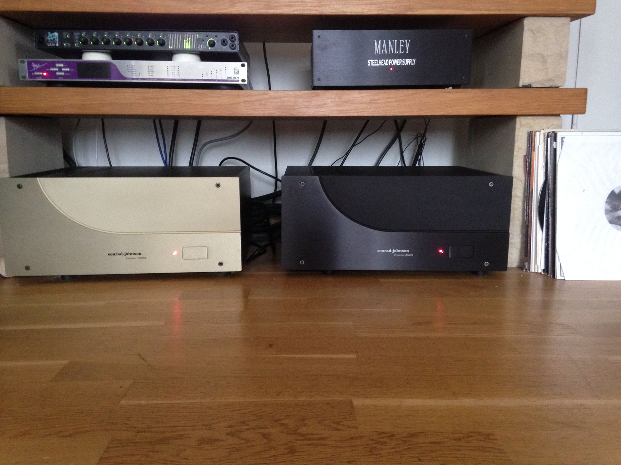 Double set of Conrad Johnson Premier 350s