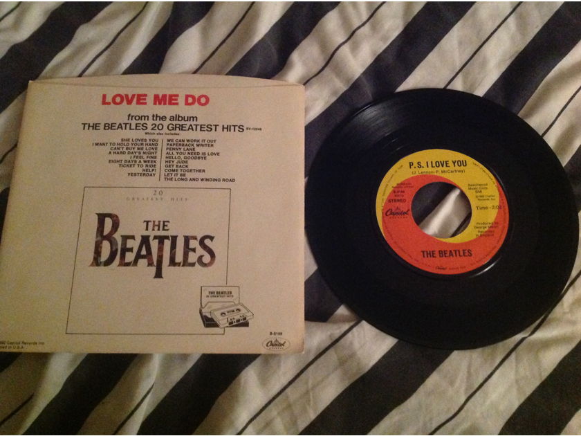 The Beatles   Love Me Do/P.S. I Love You With Picture Sleeve