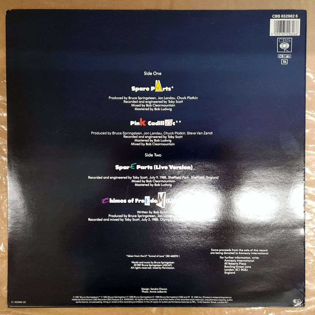 Bruce Springsteen – Spare Parts 1988 NM IMPORT 45 RPM V... 2