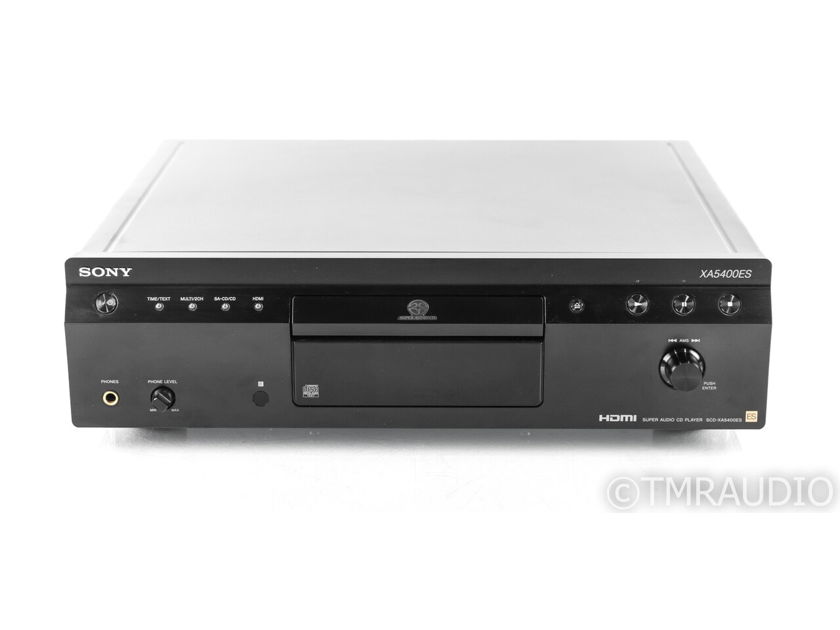 Sony SCD-XA5400ES SACD / CD Player; Valve State Terra Firma Lite Balanced Mod (22933)
