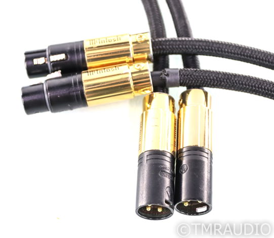 McIntosh CBA2M XLR Cables; 2m Pair Balanced Interconnec...