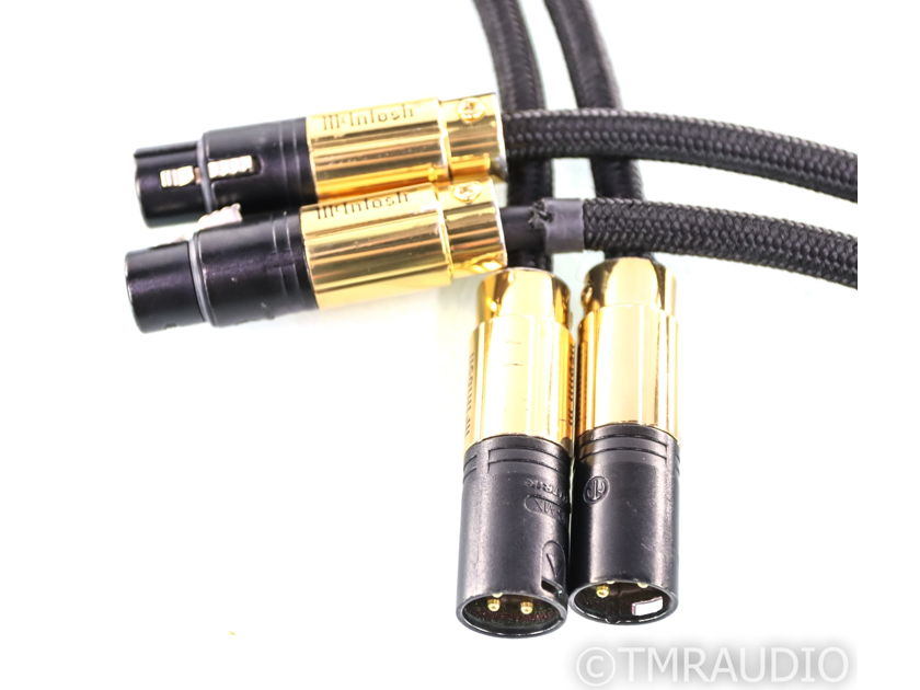 McIntosh CBA2M XLR Cables; 2m Pair Balanced Interconnects; CBA-2M (28152)