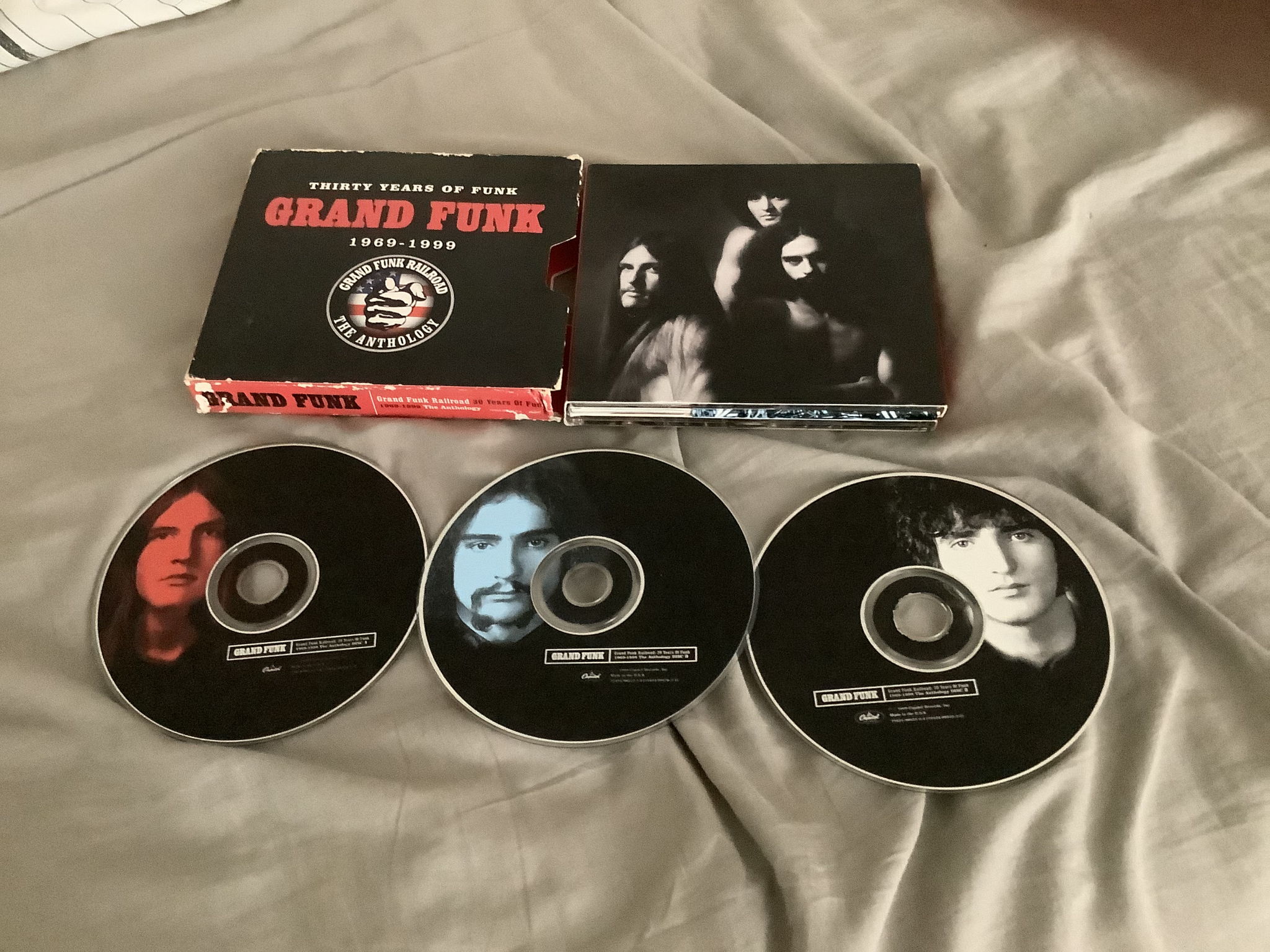 Grand Funk Railroad 3 CD Set 30 Years Of Funk 1969-1999