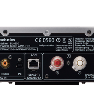 Technics SU-G30 Integrated Network Audio Amp & streamer...