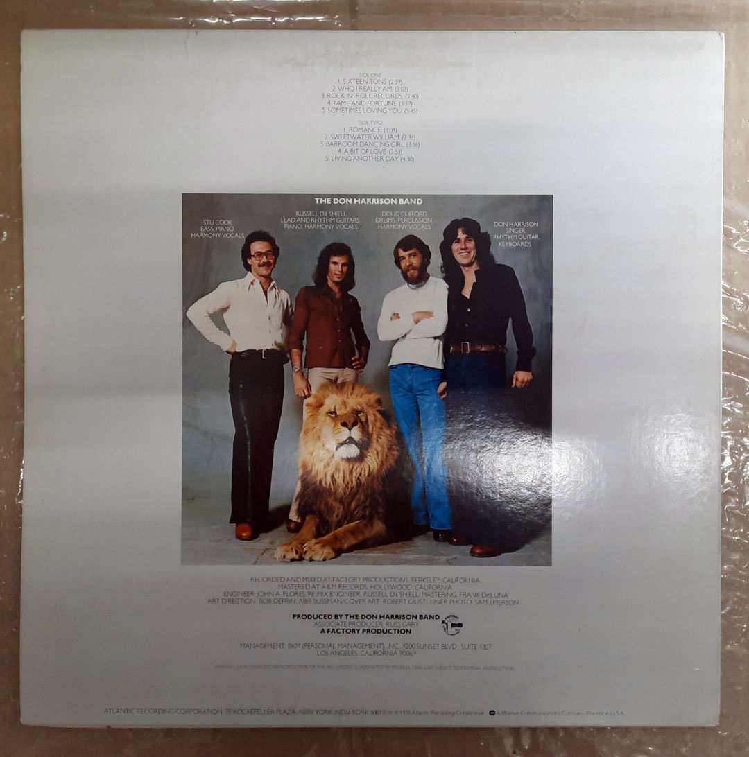 The Don Harrison Band – self-titled 1976 NM ORIGINAL VI... 2