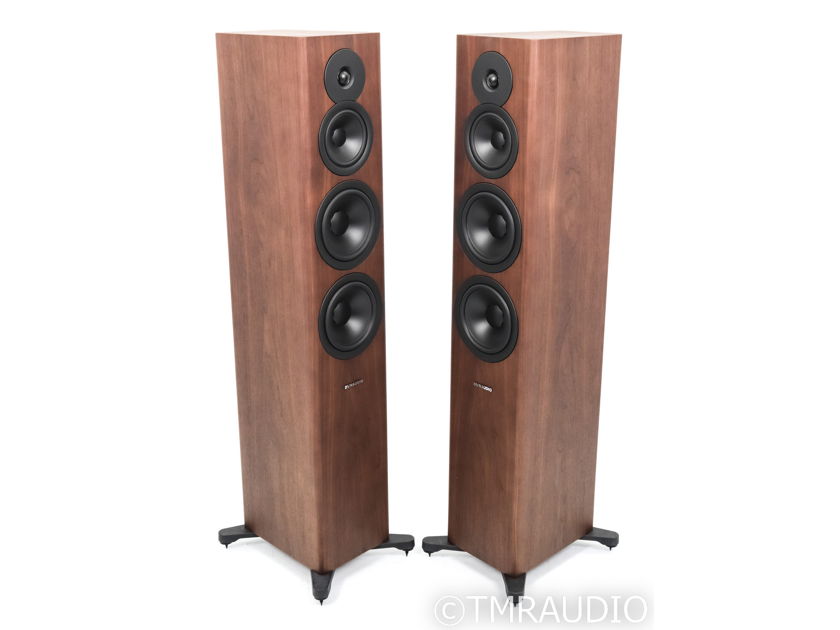 Dynaudio Evoke 50 Floorstanding Speakers; Walnut Wood Pair (45600)