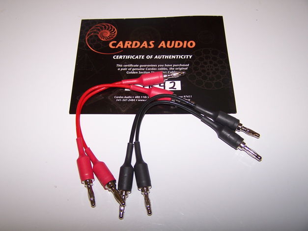 Cardas Audio jumpers