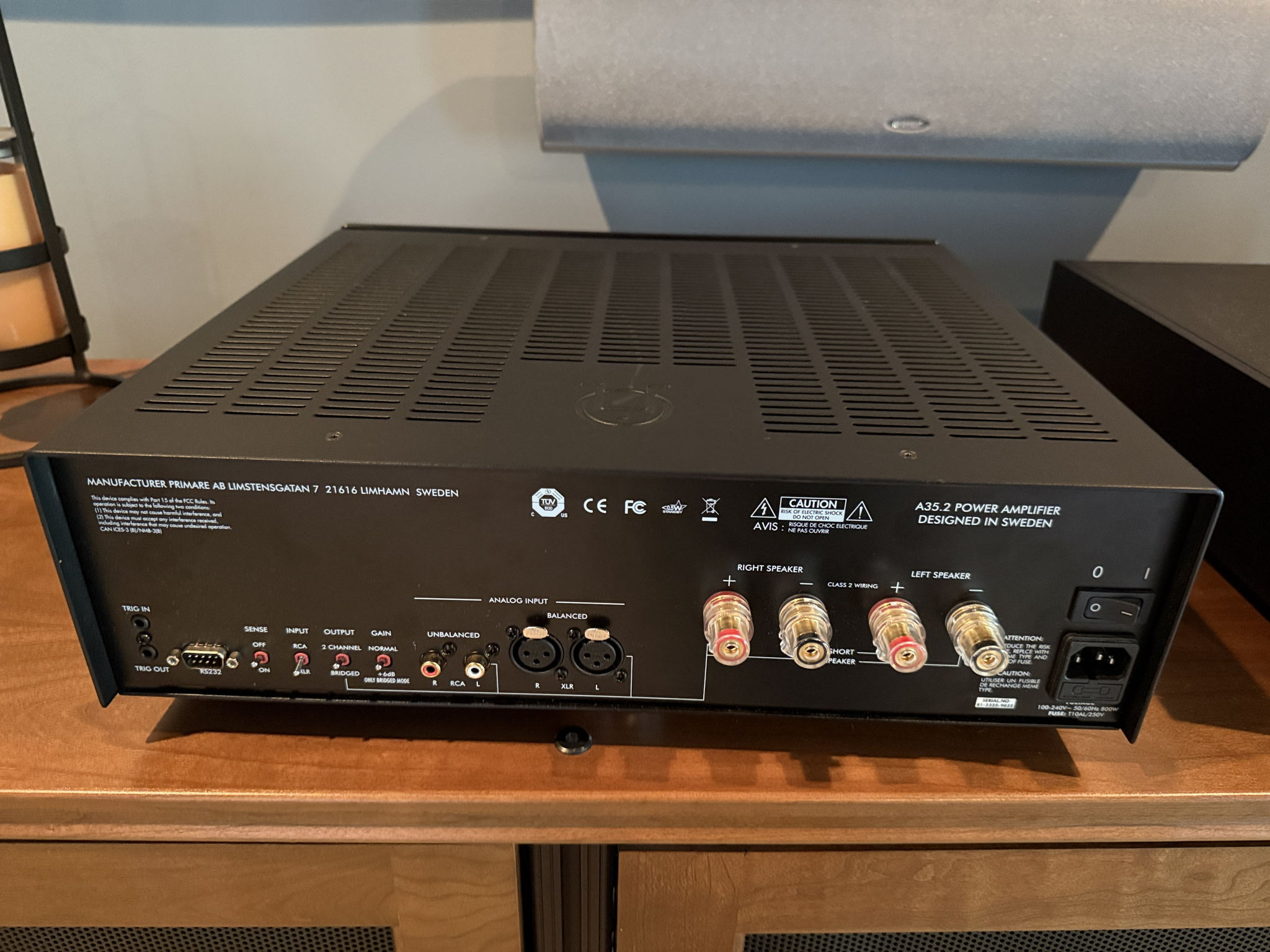 Primare A35.2 stereo amplifier - customer trade-in 3