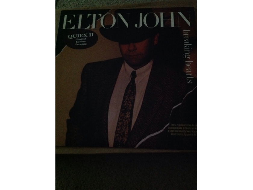 Elton John - Breaking Hearts Geffen Records Quiex II Limited Edition  Audiophile LP NM