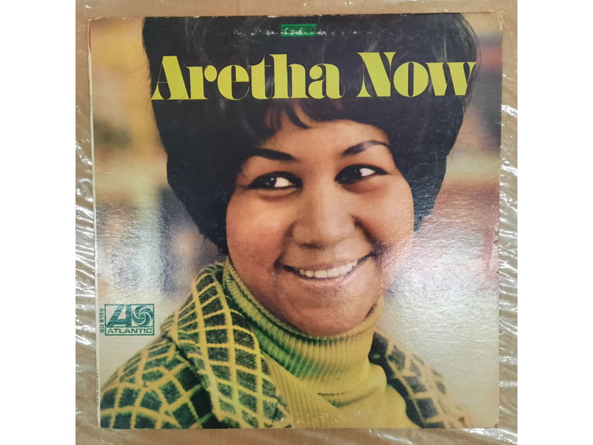 Aretha Franklin - Aretha Now 1968 VG+ ORIGINAL VINYL LP Atlantic Records SD 8186