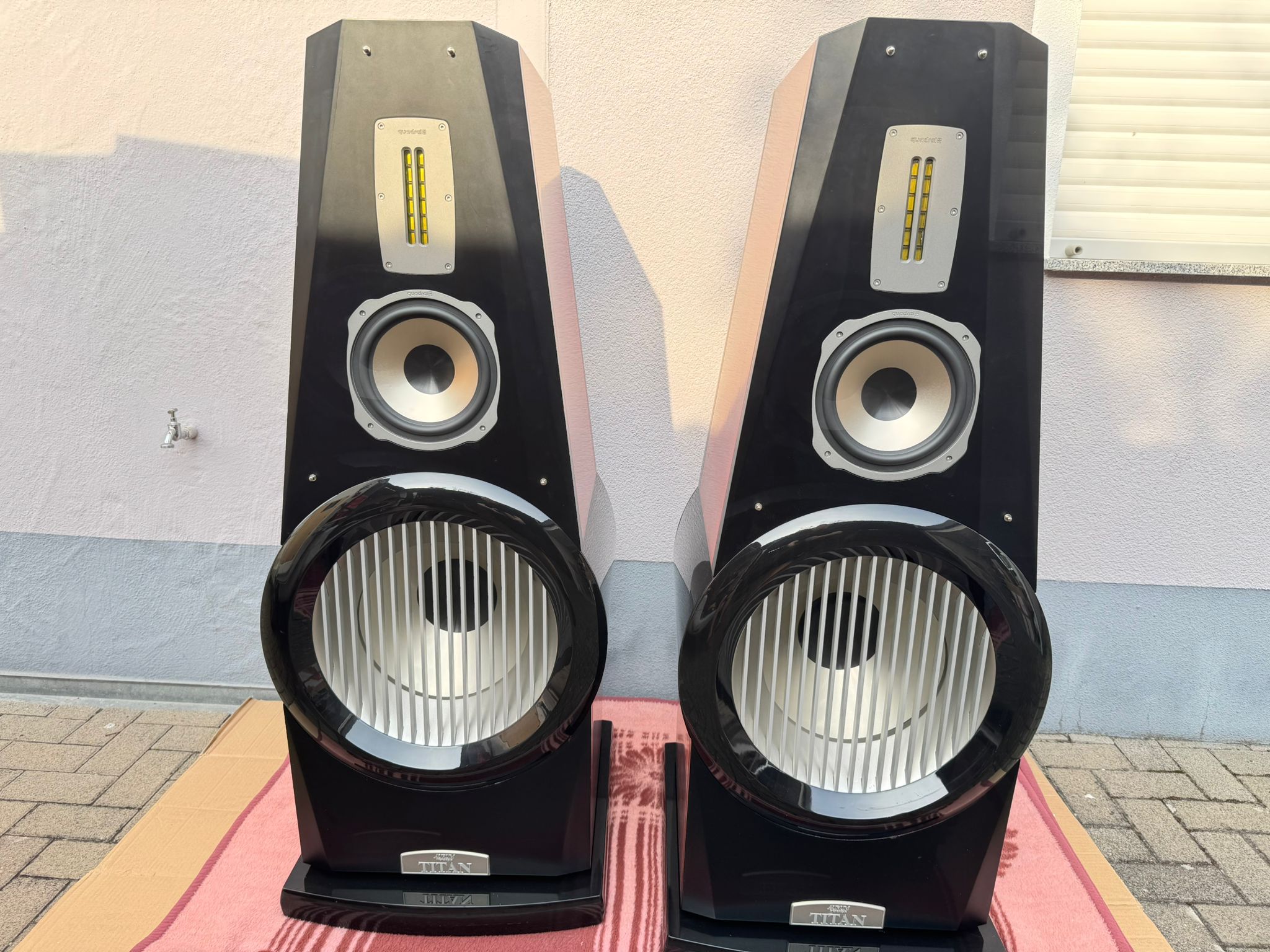 Quadral Aurum Titan 7 speakers in cherry 5