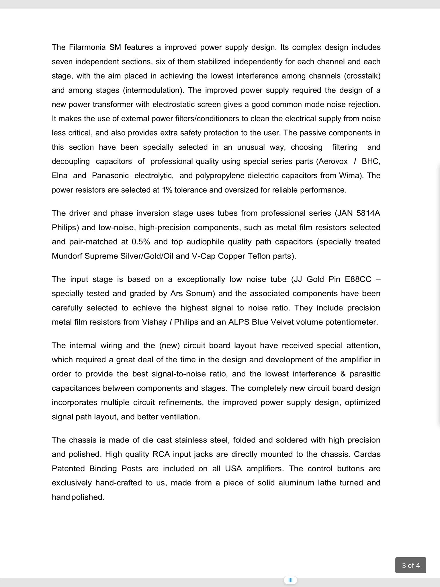 Ars-Sonum Filarmonia XP Universum Series Class A EL34 T... 9