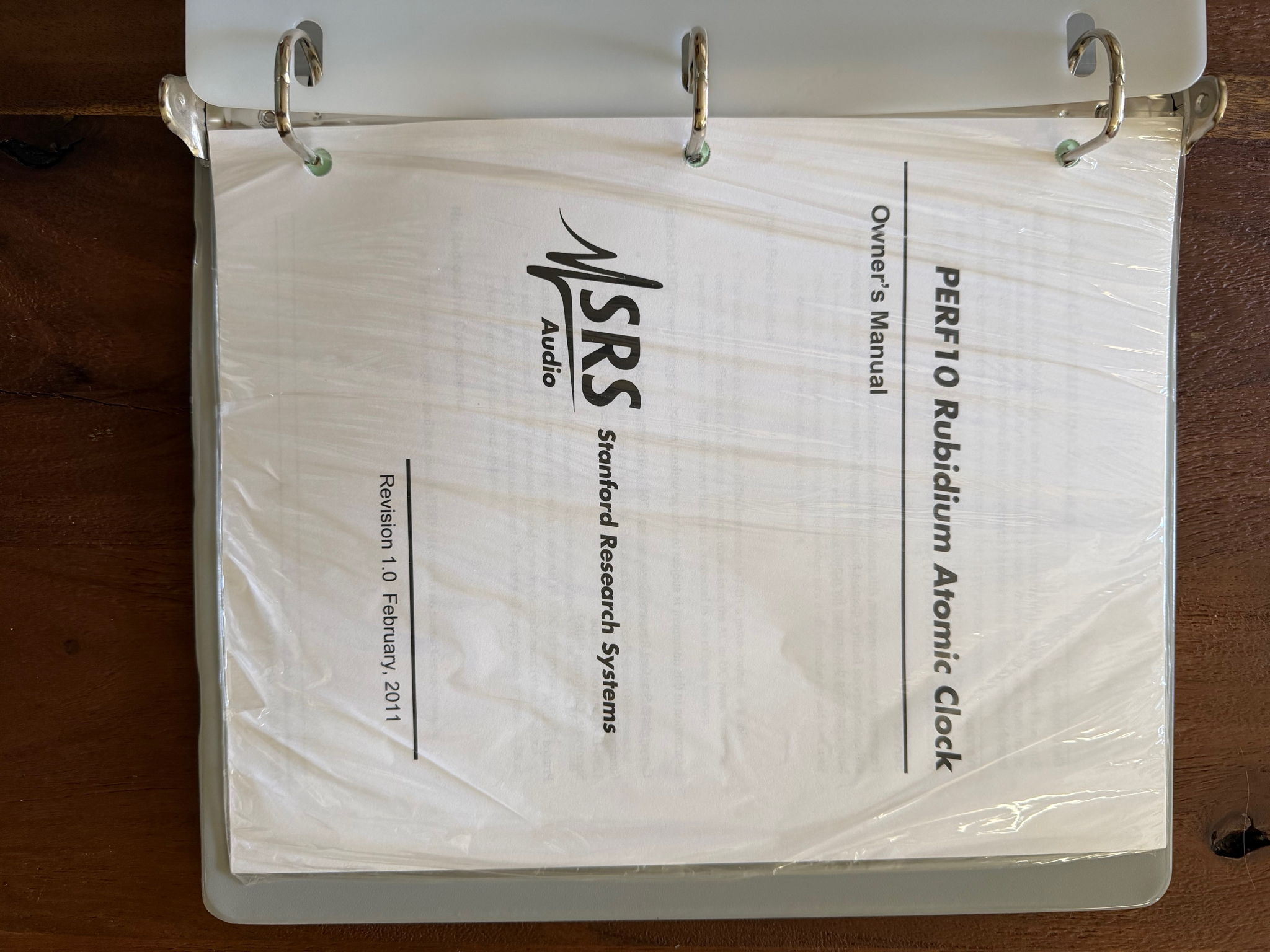 Stanford Research Systems Perf-10 75ohm Master Clock 4