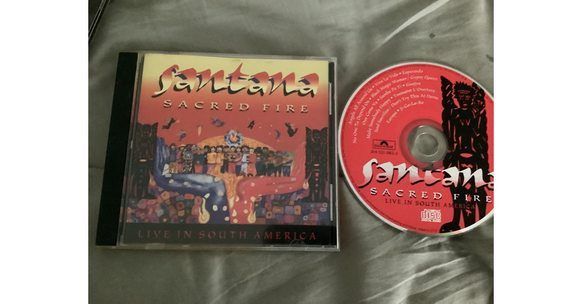 Santana Sacred Fire Live In South America For Sale | Audiogon
