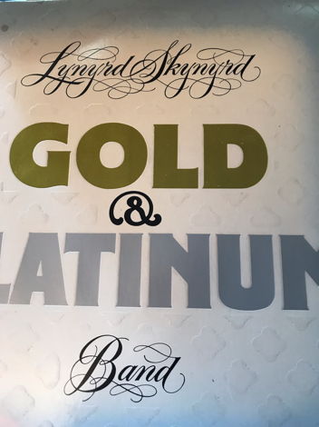 Lynyrd Skynyrd Gold and Platinum Vinyl Double Album Lyn...