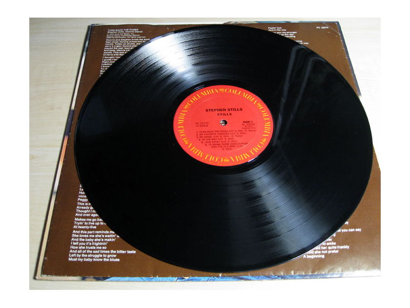 Stephen Stills - Stills 1975 EX Vinyl LP Columbia Records PC 33575