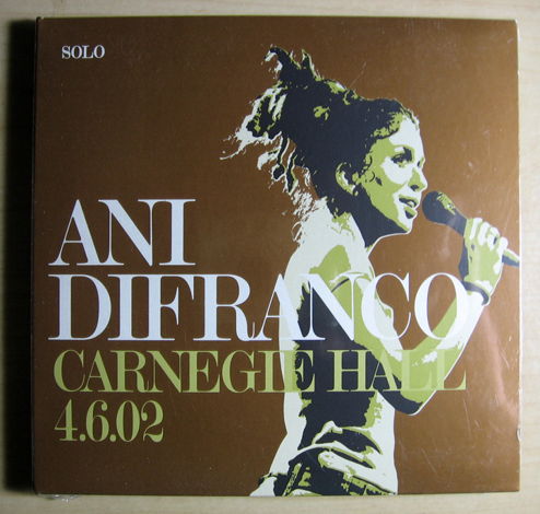 Ani DiFranco - Carnegie Hall 4.6.02 2006 CD SEALED Righ...