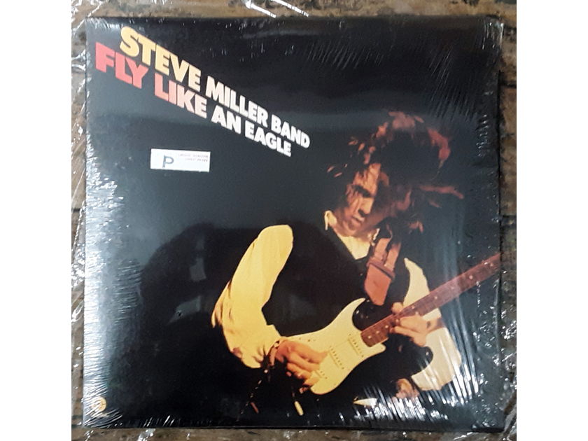 Steve Miller Band - Fly Like An Eagle EX 1976 Vinyl LP In Shrink  Capitol Records ST-11497