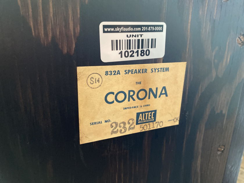 Altec Lansing Corona 832A Vintage Speakers - Survivor Set!