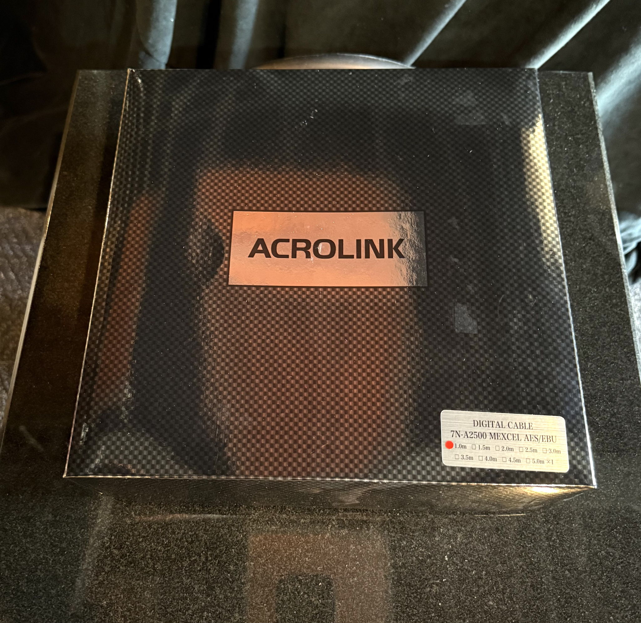 Acrolink Mexcel 7N-A2500 AES/EBU Digital Cable 3