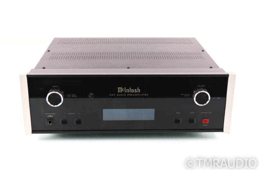 McIntosh C47 Stereo Preamplifier; C-47; Remote; MM / MC Phono (28797)