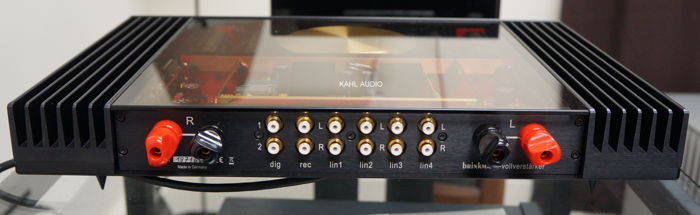 Brinkmann Audio Integrated amp. Reference level. Stereo...