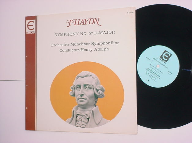 EUPHORIA E-2056 Classical lp record Joseph Haydn Sympho...