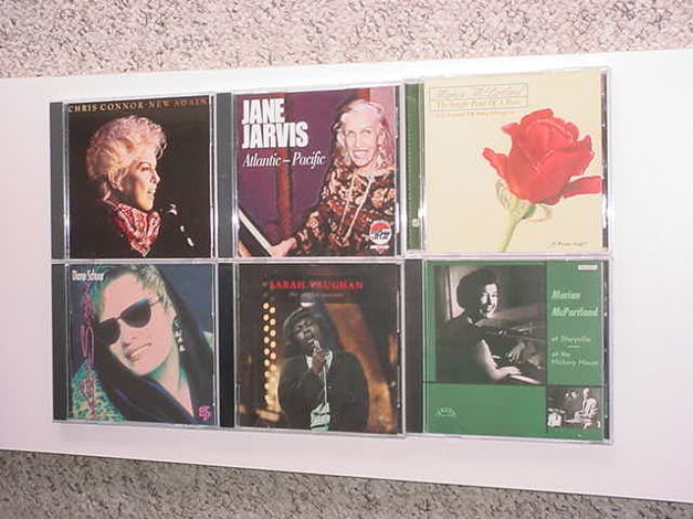 LADIES of Jazz CD lot of 6 cd's - Chris Connor Sarah Va...