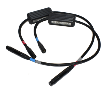 PAIR MIT MI 330 SHOTGUN Proline XLR 3.5ft 1m Output Ter...