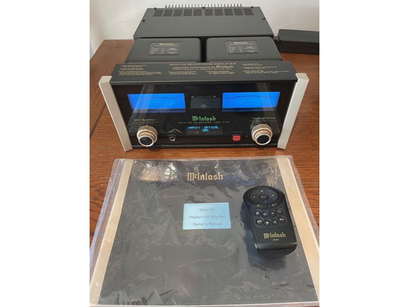 McIntosh DEALER:  MHA-100 Integrated Headphone Amplifier with Remote!