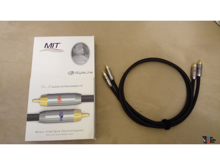 Mit SL6 interconnects 1 meter in length rca excellent condition