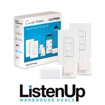Lutron Caseta Deluxe Smart Dimmer Switch (2 Count) Kit ...