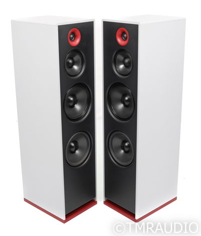 Stenheim Alumine 3 Floorstanding Speakers; Gray & Red P...