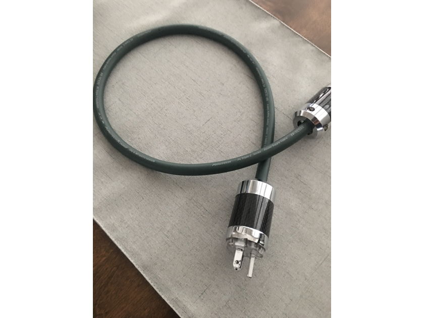 Furutech FP TCS21  Power cable w/ Rhodium  Plated connectors