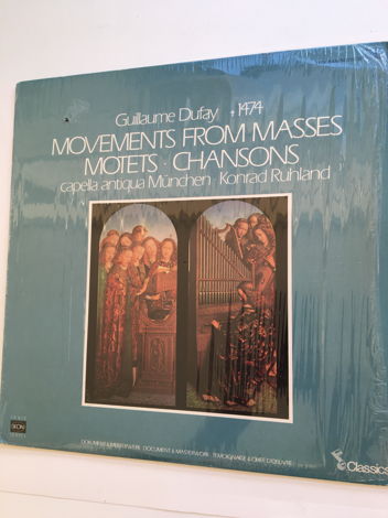 Guillaume Dufay 1474 seon classics lp record  Movements...