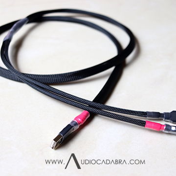 Audiocadabra Xtrimus™ Solid-Silver SuperQuiet™ USB Cables